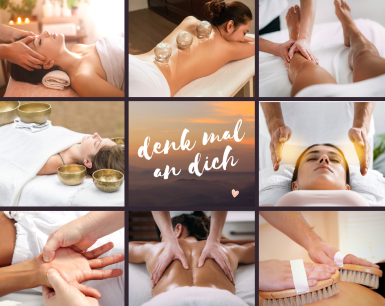 Massage in der Nähe - Denk mal an dich ♥